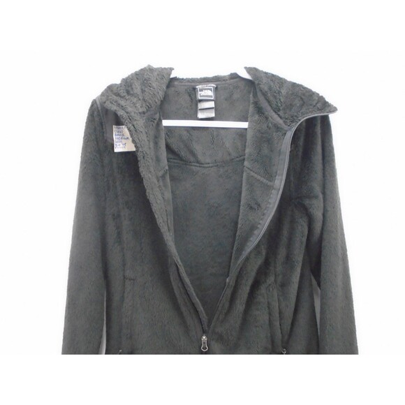 THE NORTH FACE Women's Black Oso Fleece Hoodie Jacket Coat Size M - Picture 3 of 8